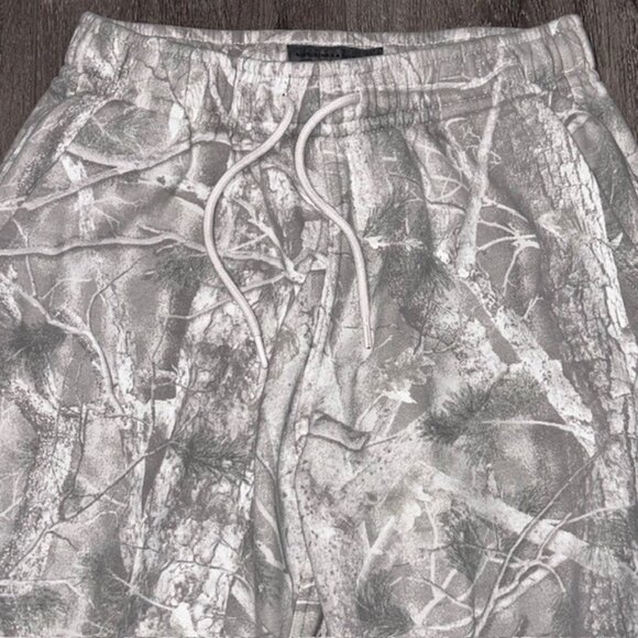 Abercrombie & Fitch Realtree Camo Sweatpants Relaxed Warm Size S Small Short - Picture 2 of 6